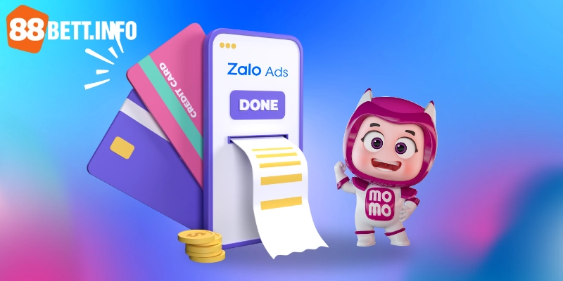Nạp tiền 88BET qua Momo, ZaloPay